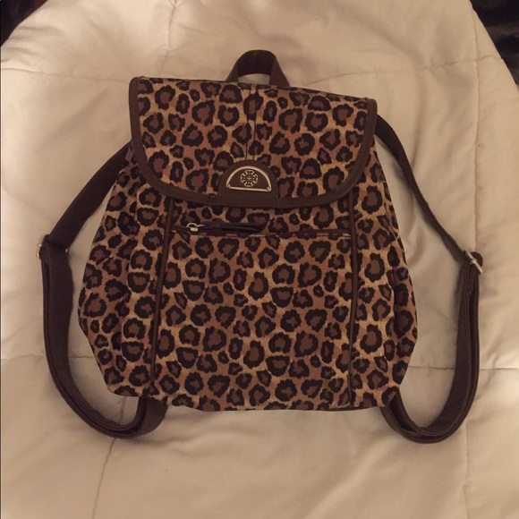 treviso Handbags - Treviso leopard print backpack
